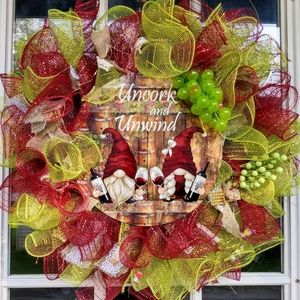 Wine wreath